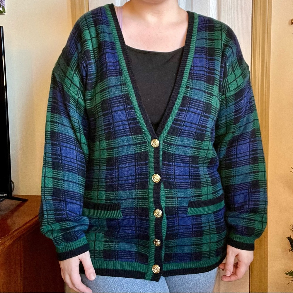 Vintage Sweater Cardigan | Just For Women 2X